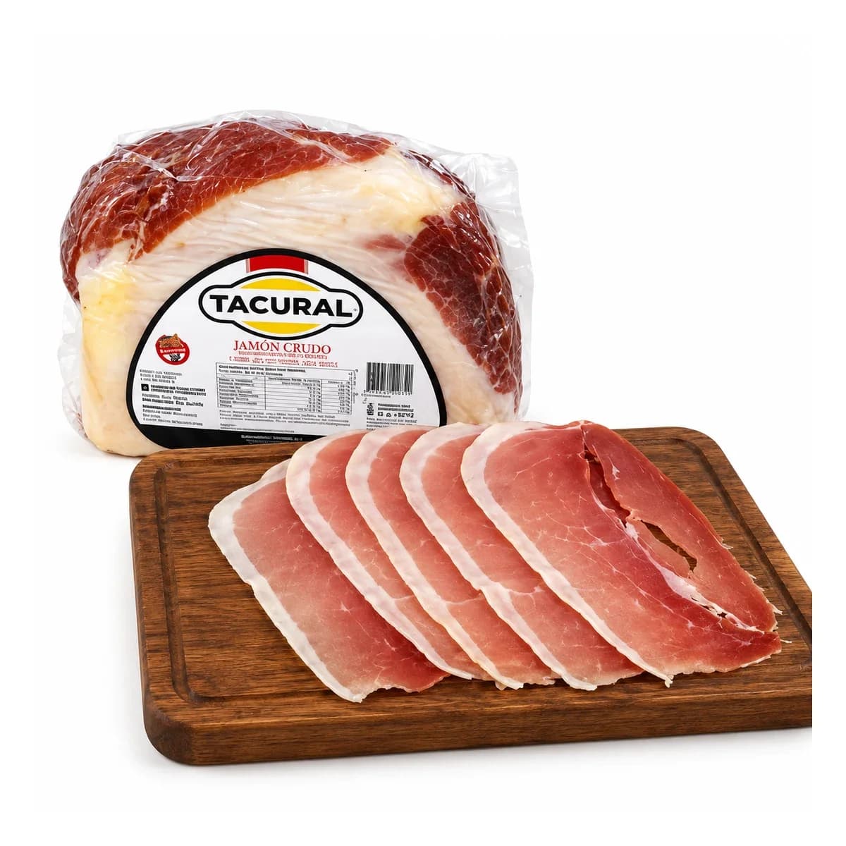 Jamón crudo Tacural